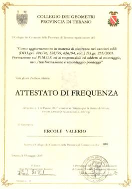 1 aggiornamento Sicurezza